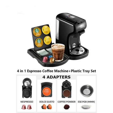 iCafilas Coffee Maker Machine Mini Q 240ml Water Tank Semi-automatic M –  iCafilas Capsules